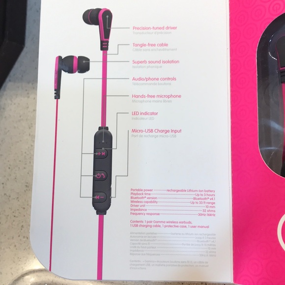 iWorld Gamma Bluetooth Wireless Earbuds/Powerbank - Picture 3 of 6